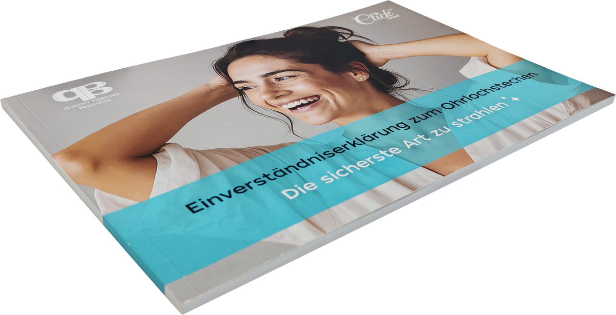 QPP Formulaire de consentement - Bloc de 50 pages, Allemand, Code d'article QPP-CF-DE