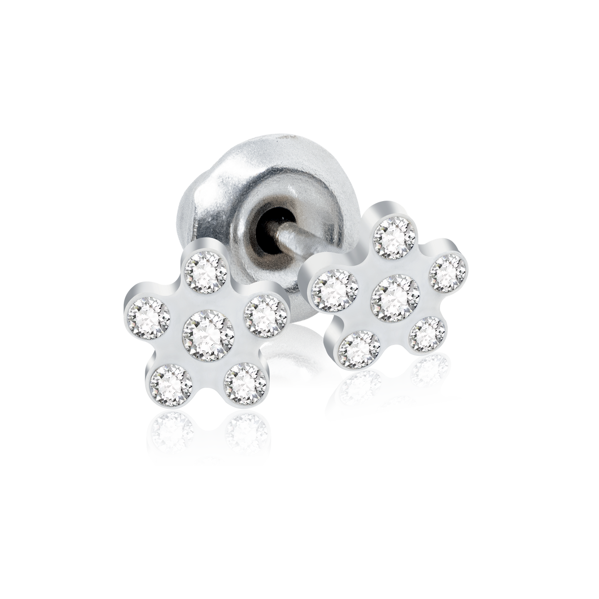 QPP Click Kids Daisy Crystal White, Artikel-Nr. CLK-KDS01W / Kurz-Nr. K19