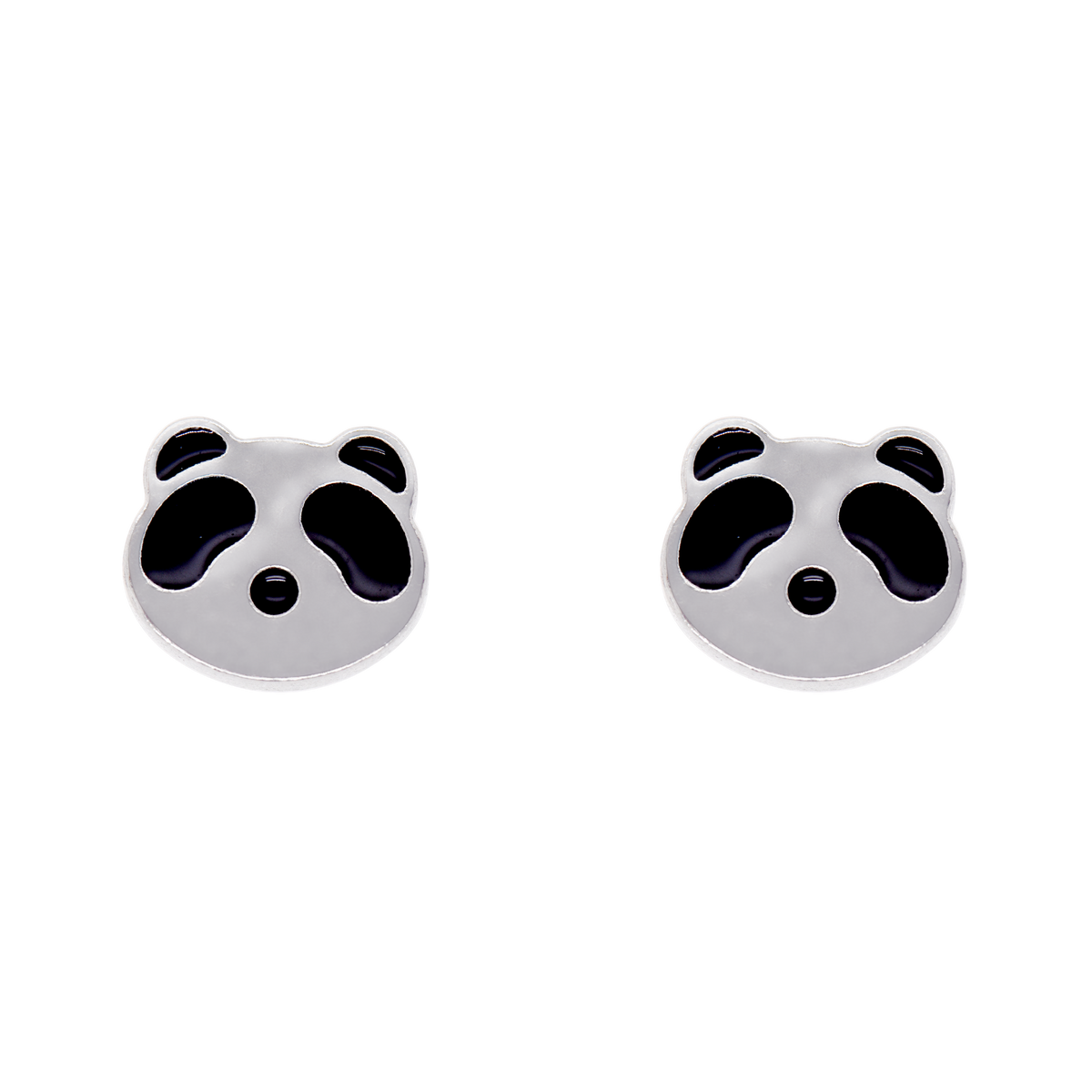 QPP Click Kids Panda Face Emaille, Artikel-Nr. CLK-KPF01W / Kurz-Nr. K33