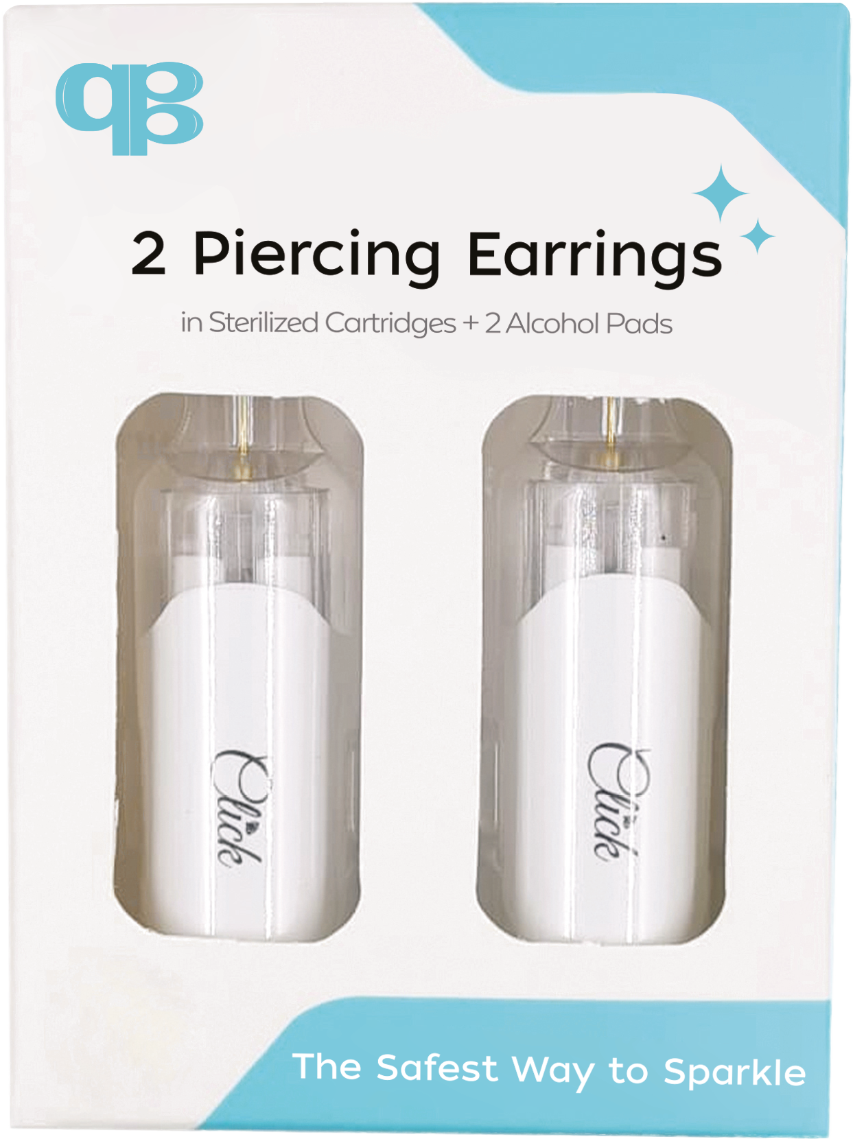 QPP Click 3mm Chapton White Cubic Zirconia, Item no. CLK-CT304W / Short no. A27