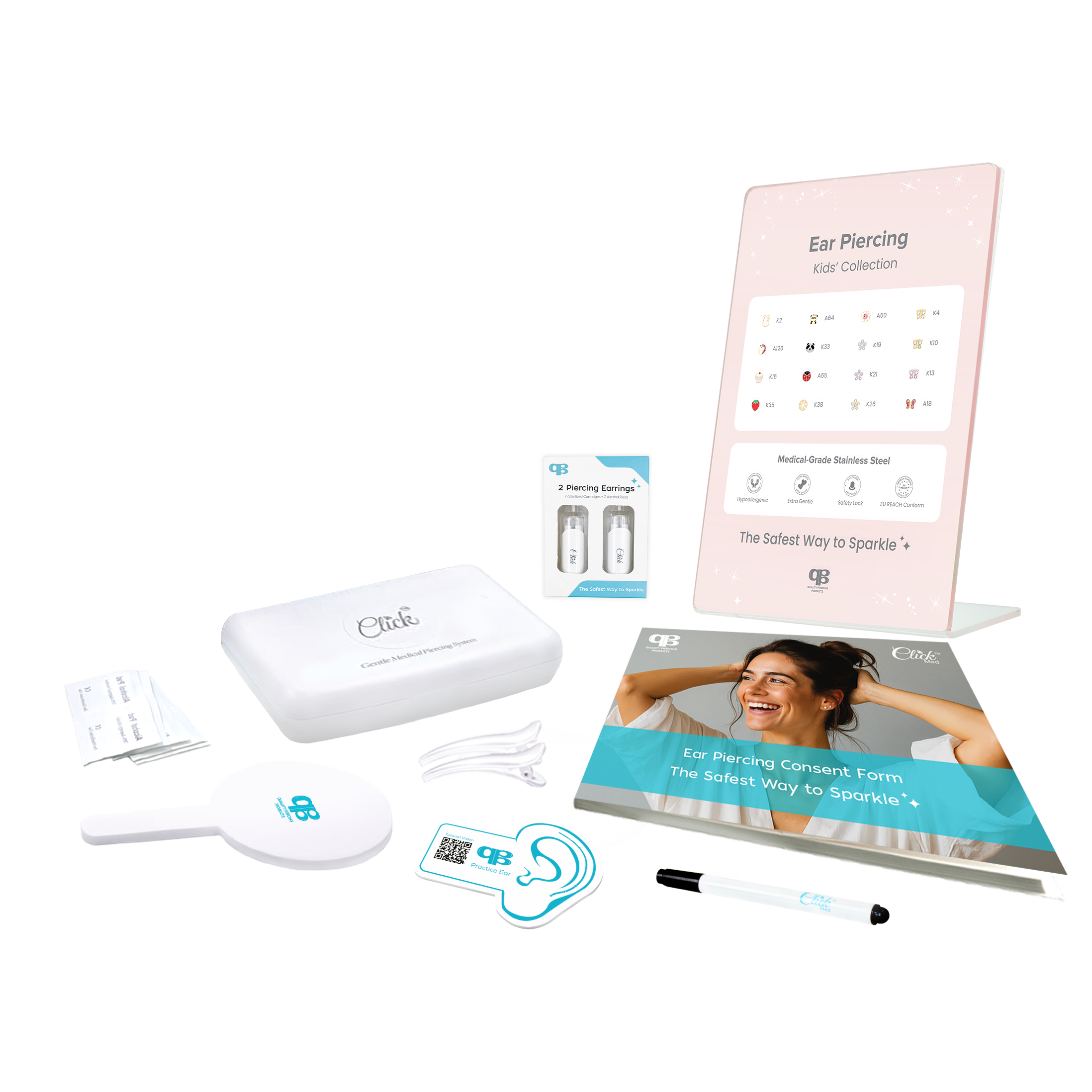 QPP Click Kids' Core Collection Starter Kit, German, Item no. CCSK-48-EU-DE Bundle